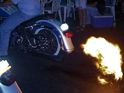 Gas injected exhaust