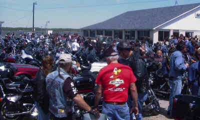 Lots of Bikers